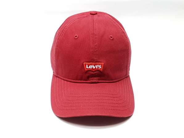Бейсболка кепка Levis (бордовый) в Москве фото 4