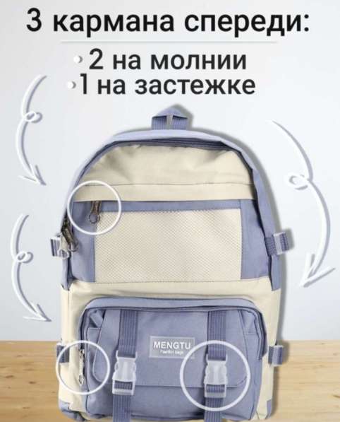 Рюкзак 4 в 1 в Сергиевом Посаде фото 5