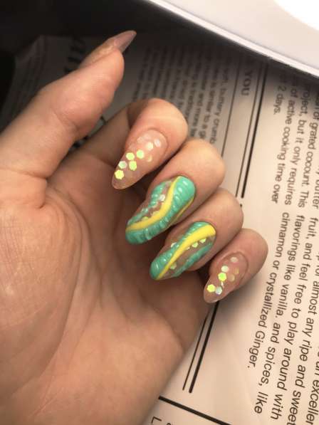 Комбинированный маникюр в Хабаровске фото 5