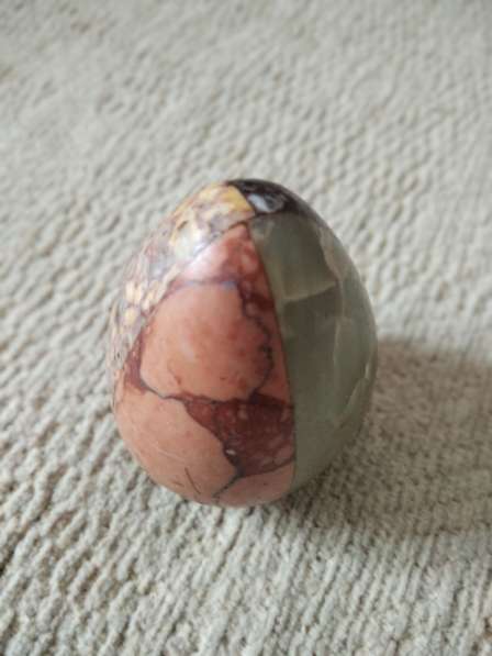 Пасхальное яйцо из 4 натуральных камней, 80- е в Москве фото 3