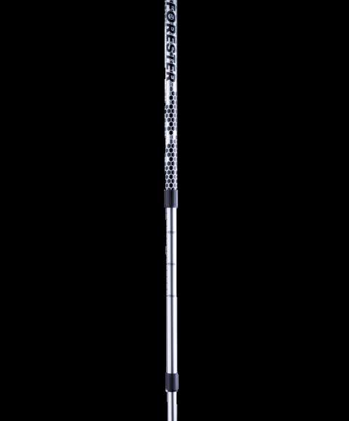 Палки для скандинавской ходьбы Forester, 67-135 см, 3-секционные, серый/чёрный в Сочи фото 5
