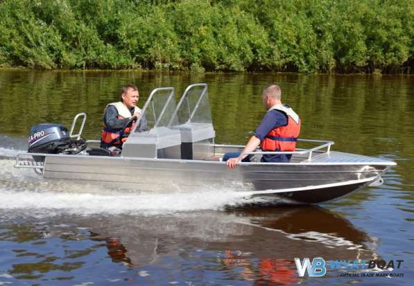 Купить лодку Wyatboat-390 M с консолями в Петрозаводске фото 17