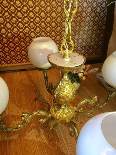 Люстра СССР бронза в Москве фото 10