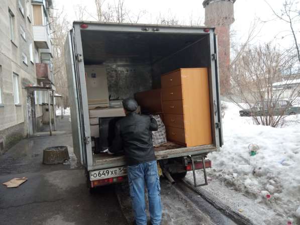 Переезды грузчики вывоз мебели в Новосибирске фото 4