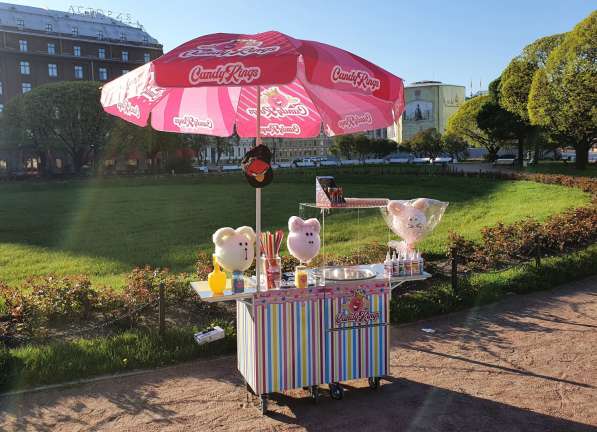 Фигурная сладкая вата - готовый бизнес Candyman Version 6 в Екатеринбурге