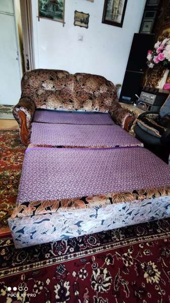 Отдам мягкую мебель диван и два кресла-кровати, флок-тефлон в Домодедове фото 4