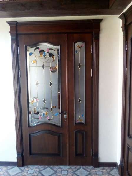 Установка межкомнатных дверей и окон из МДФ и экошпона в фото 9