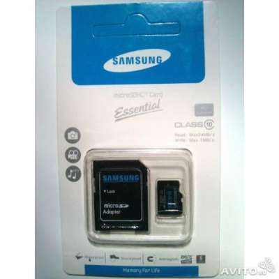 MicroSD карта на 32 GB - SAMSUNG