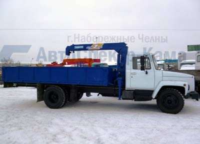 грузовой автомобиль ГАЗ 3307 с КМУ 1993 г.в.
