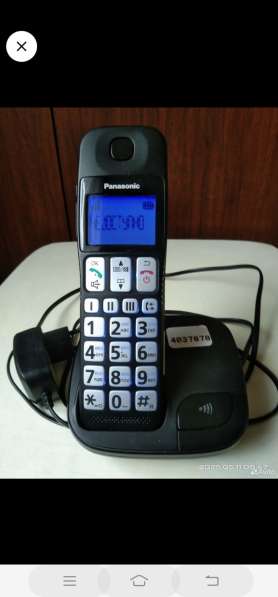 Стационарный телефон модель:panasonic KX-TG25