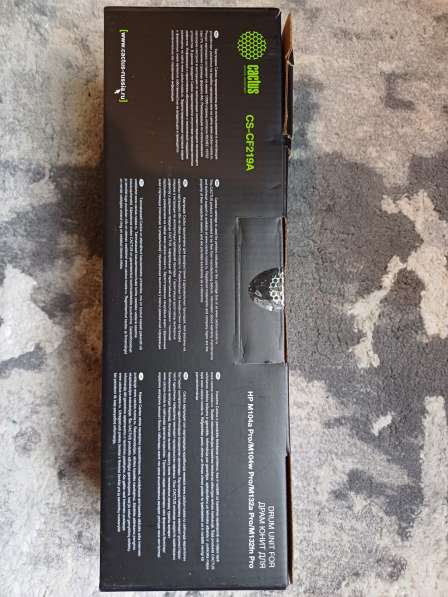 Картридж Cactus черный 2 шт. + Фотобарабан 1шт в Москве фото 4