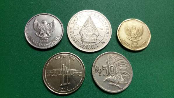 Набор монет Индонезии