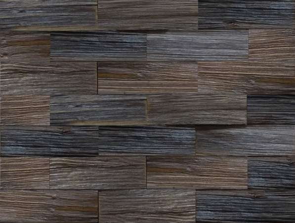 3D панели из колотого дерева в Москве фото 22