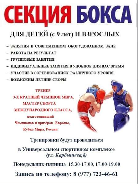 Секция бокса в Балашихе фото 4