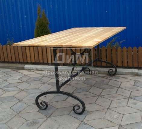 Продаю столы из металла и дерева для сада, дачи в Симферополе фото 3