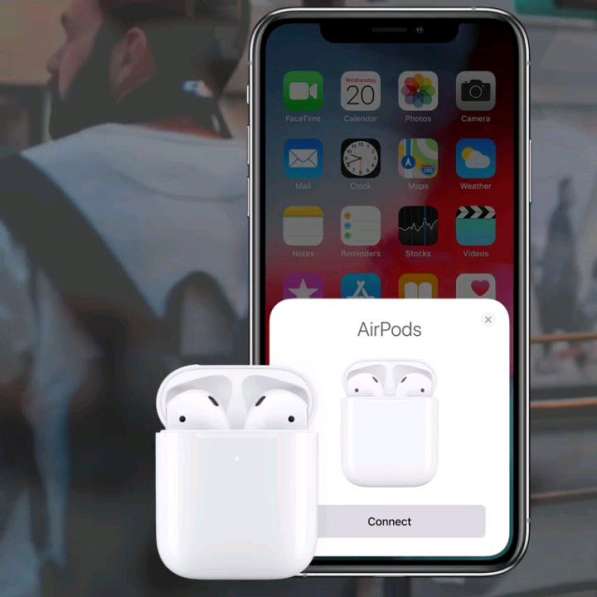 Беспроводные наушники air pods 2