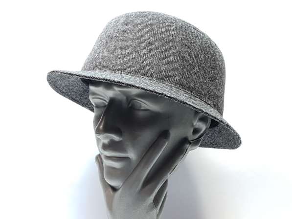 Шляпа панама шерстяная мужская AIS (серый) в Москве фото 8
