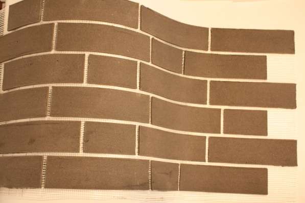 Гибкий кирпич Tile Brick для фасадов и внутренней отделки
