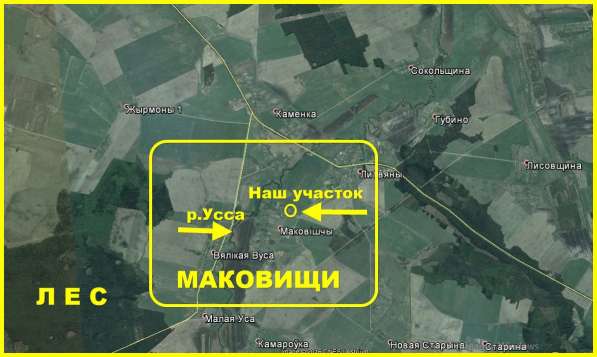 Участок 25 соток д. Маковищи Узденский район 56 км от Минска в фото 3