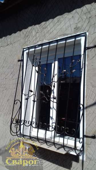 Решетки на окна кованые - лучшая защита жилья в фото 8