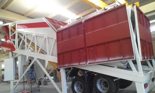 Мобильный бетонный завод TURBOMIX-60 в Москве фото 19