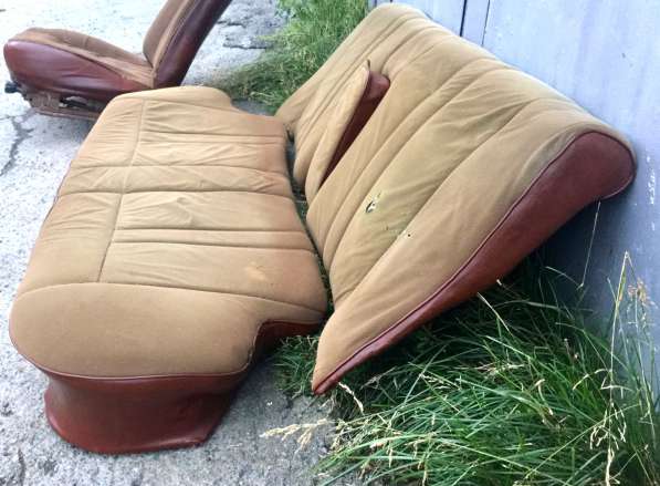 Сиденье заднее ВАЗ 2106, задний диван коричневого цвета в Асбесте фото 3