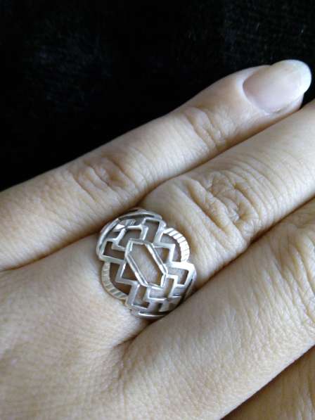Серебряное кольцо в Абакане