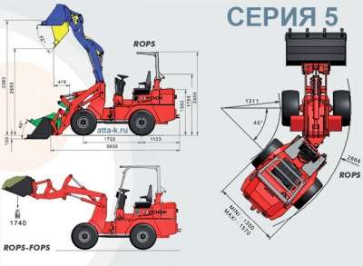 погрузчик PICHON P510 в Ростове-на-Дону