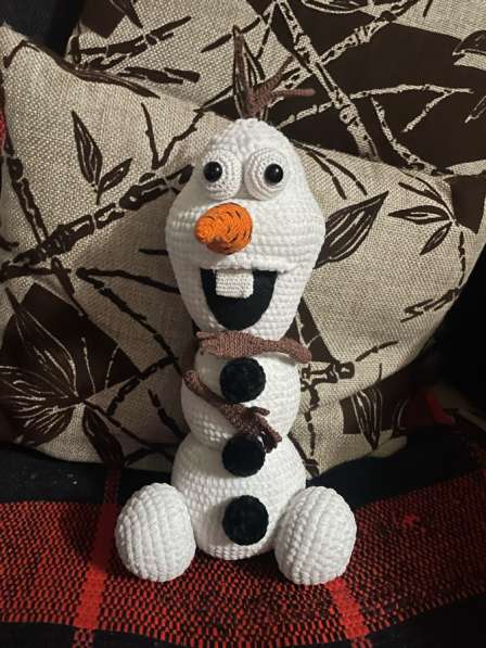 Олоф мягкая игрушка, ручная работа