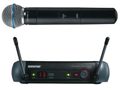 Микрофон SHURE PGX24/BETA58 радиосистема SHURE PGX24/BETA58