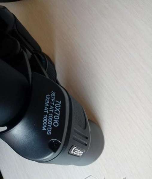 Бинокль Canon 70x70 новый сумка в фото 19