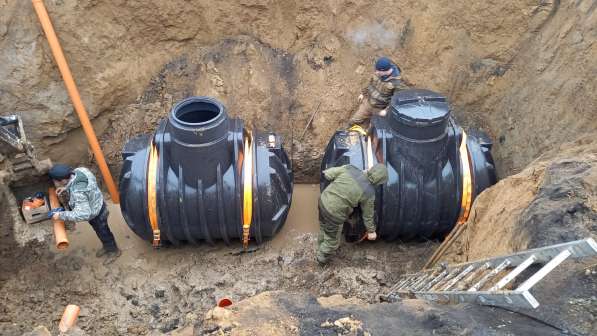Септик, Выгребная яма, Накопители для канализации в Омске фото 5