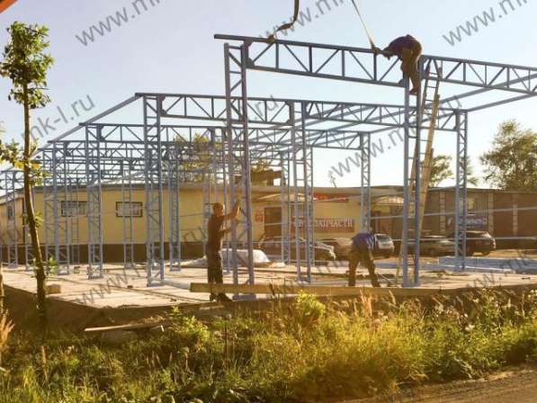 Строительство быстровозводимых зданий из конструкций в 