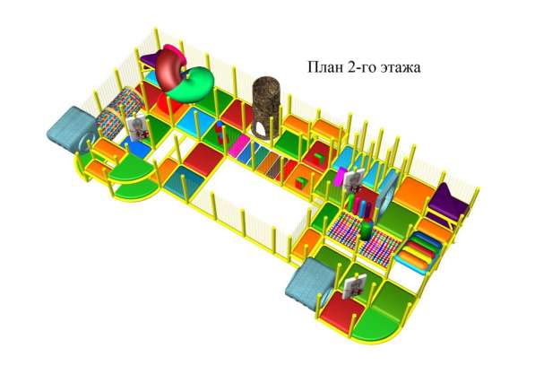 Эксклюзивный авторский детский игровой лабиринт «Крепость» в Москве фото 4