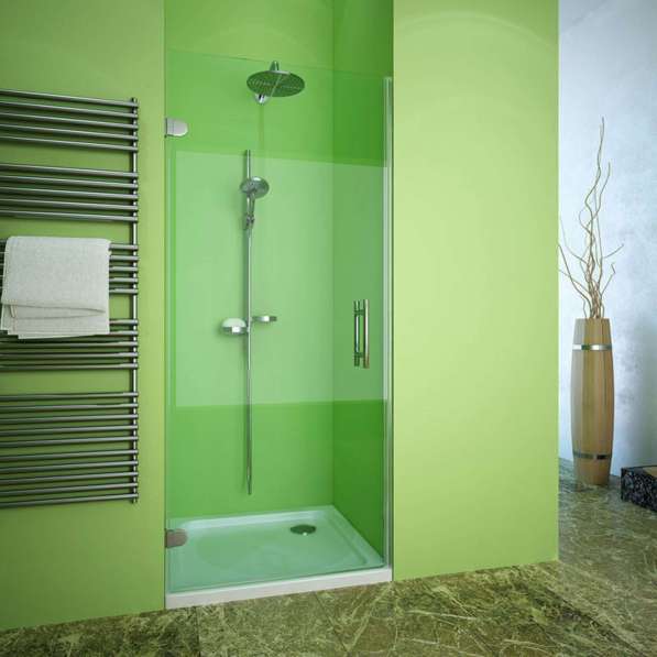 Стеклянные душевые перегородки для ванной в Краснодаре фото 4