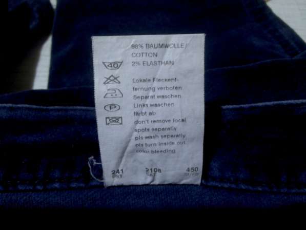 Джинсы rosner Jeans бархатные стрейч размер 46(34) б/у в Владимире фото 3