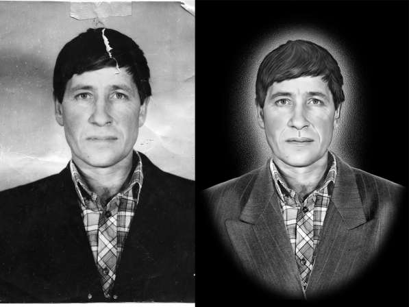 Ретушь фотографий для гравировального станка в Белгороде фото 32