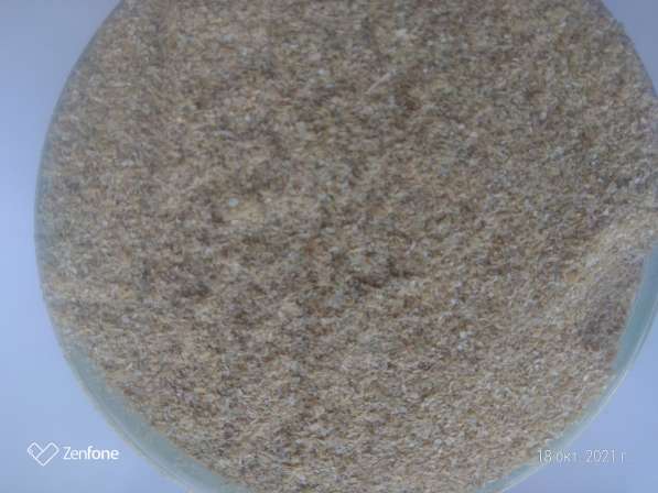 Рисовая лузга дроблённая 0.7 мм
