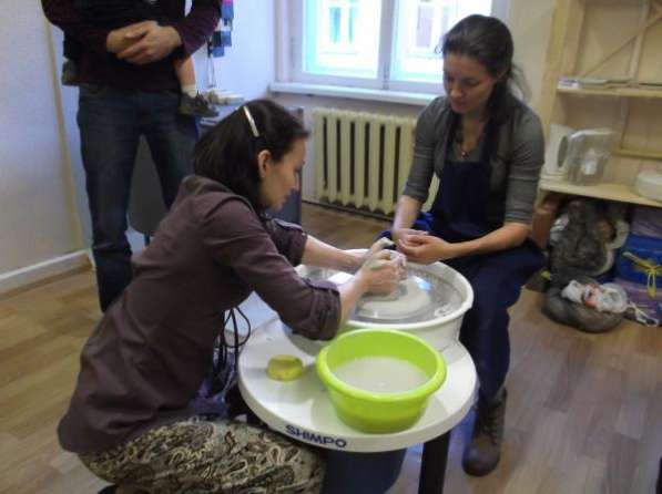 Обучение работе на гончарном круге в Москве фото 3