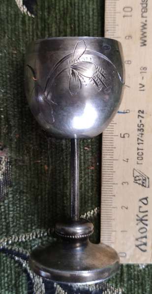 Серебряная рюмка, серебро 84 проба, Императорская Россия в Ставрополе фото 8
