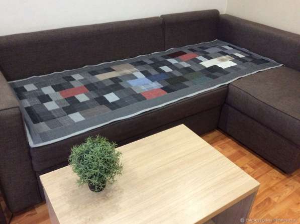 Плед-покрывало на диван "Пиксели" в Омске фото 3