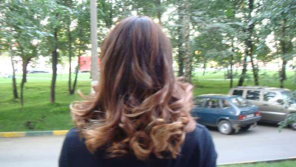 Окрашивание волос омбре, шатуш, 3-D, растяжка цвета, ЮАО в Москве фото 14