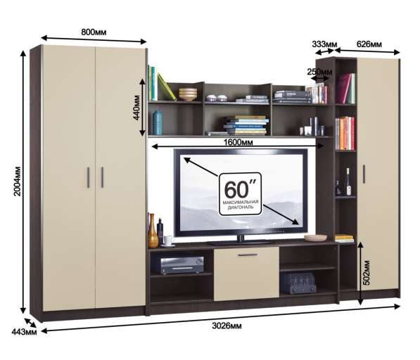 Стенка для гостиной