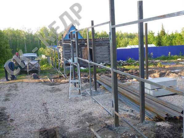 Изготовление и установка забора, калитки, ворот из профлиста в Красноярске фото 4
