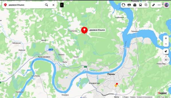 Пермский край, Краснокамский р-н, дер. Ильино в Перми фото 5