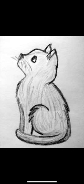Сделаю рисунок вашего любимого питомца простым карандашом
