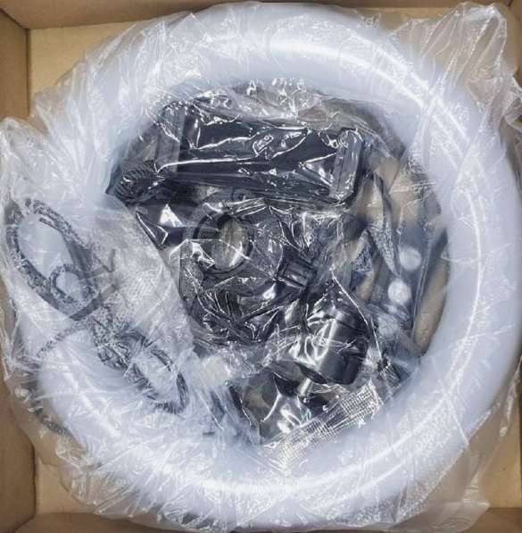 Кольцевая светодиодная лампа LED Ring 20 см Пульт ДЕРЖАТЕЛЬ в фото 3