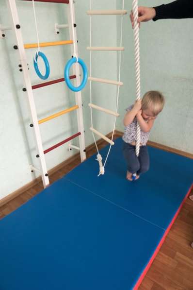 Шведская стенка(детская)+канат+кольца+веревочная лестница