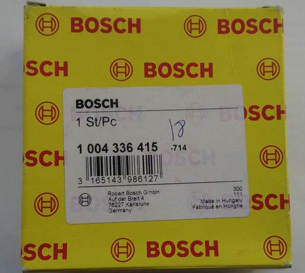 Щетка стартера Bosch 1 004 336 415 в 