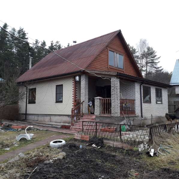 Продам участок с зимним жилым домом в 11 км от г Выборга